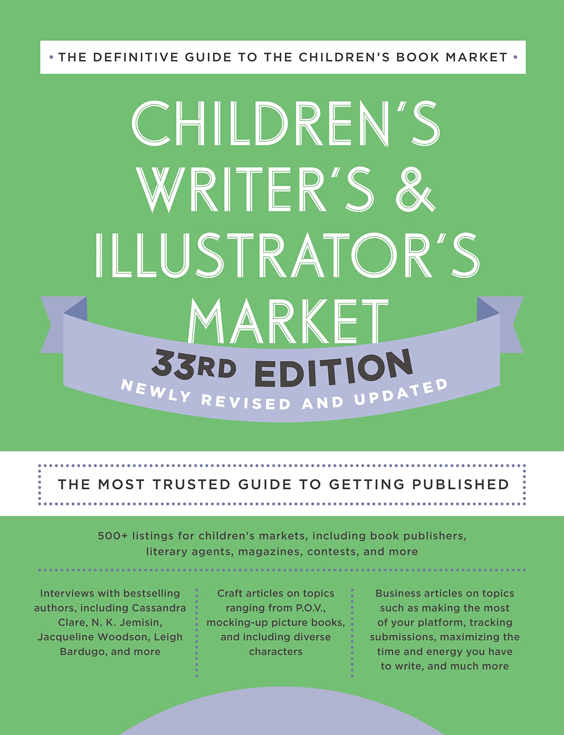 CHILDREN'S WRITER'S & ILLUSTRATOR'S MARKET 33RD EDITION, Elizabeth Sims contributor